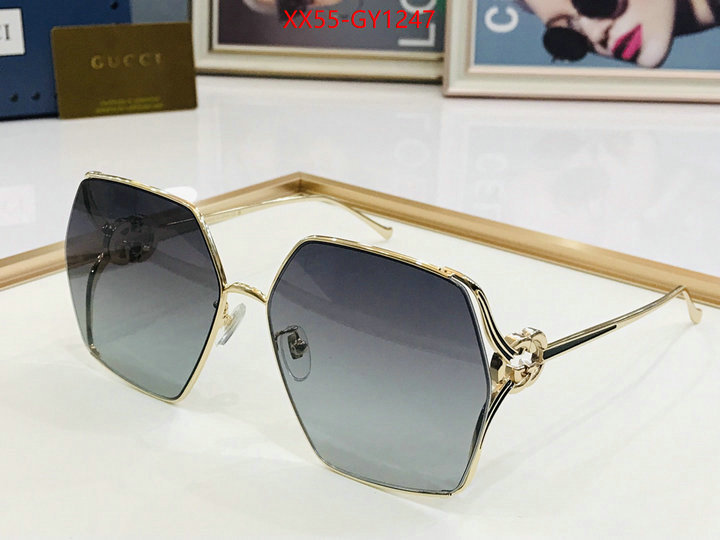 Glasses-Gucci,how to find replica shop ID: GY1247,$: 55USD