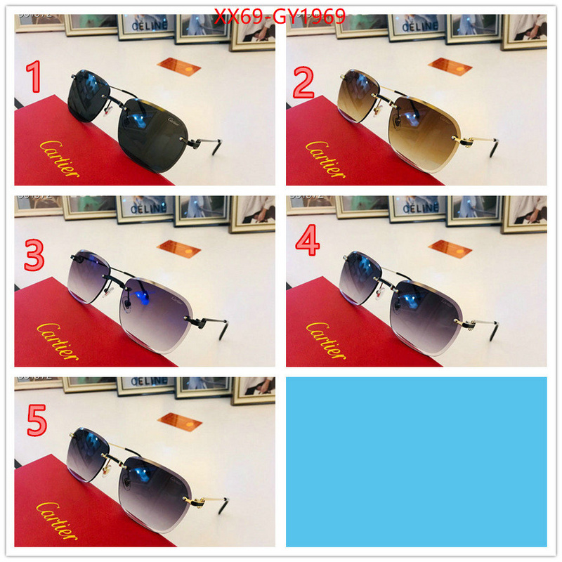 Glasses-Cartier aaaaa customize ID: GY1969 $: 69USD