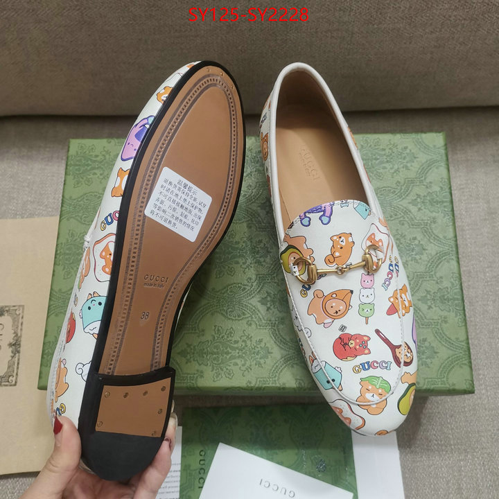 Women Shoes-Gucci best like ID: SY2228 $: 125USD