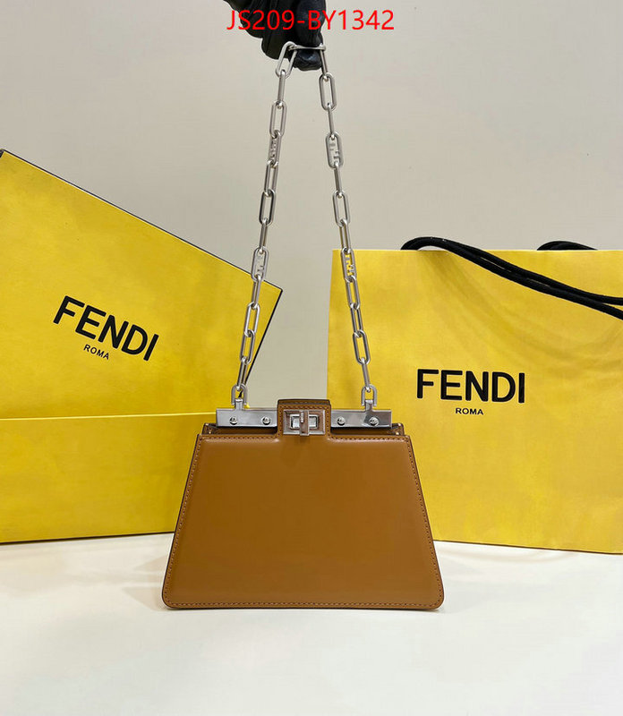 Fendi Bags(TOP)-Peekaboo,2023 perfect replica designer ID: BY1342,$: 209USD
