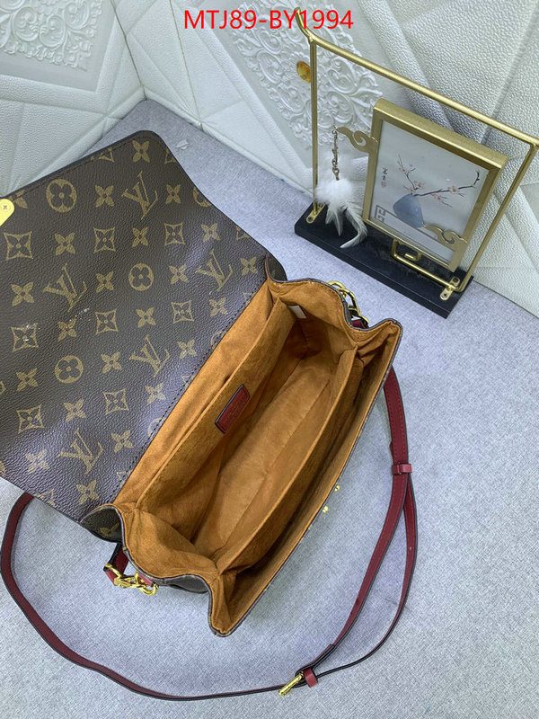 LV Bags(4A)-Pochette MTis Bag-Twist- wholesale 2023 replica ID: BY1994 $: 89USD