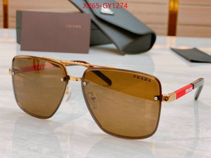 Glasses-Prada,aaaaa replica designer ID: GY1274,$: 65USD