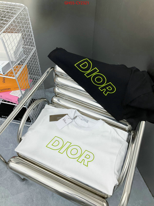 Clothing-Dior customize best quality replica ID: CY2321 $: 55USD