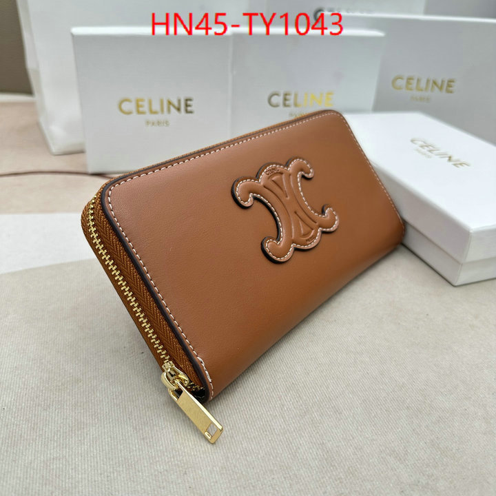 CELINE Bags(4A)-Wallet,replica aaaaa designer ID: TY1043,$: 45USD