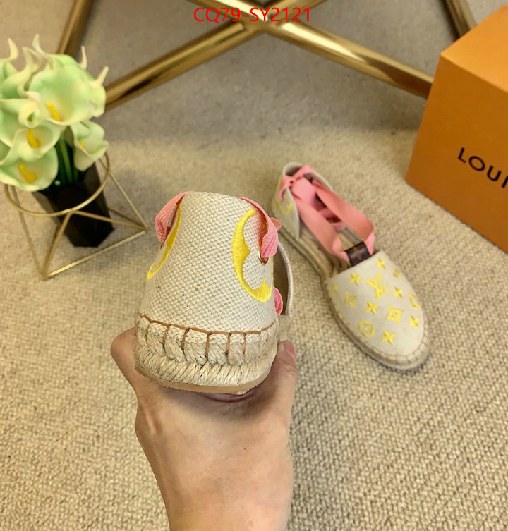 Women Shoes-LV top quality replica ID: SY2121 $: 79USD