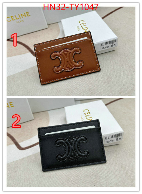 CELINE Bags(4A)-Wallet,replica aaaaa designer ID: TY1047,$: 32USD