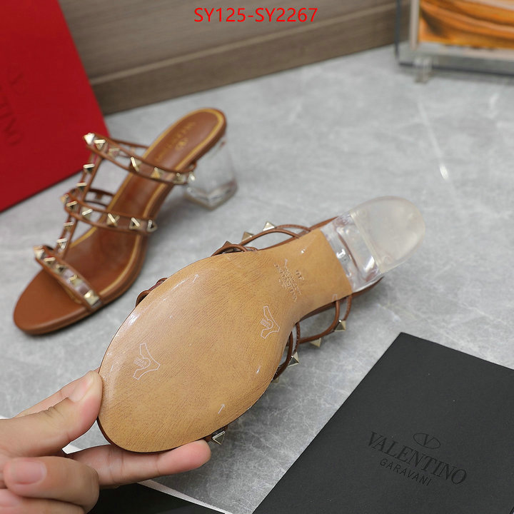 Women Shoes-Valentino replica 2023 perfect luxury ID: SY2267 $: 125USD