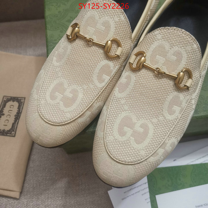 Women Shoes-Gucci where to buy the best replica ID: SY2226 $: 125USD
