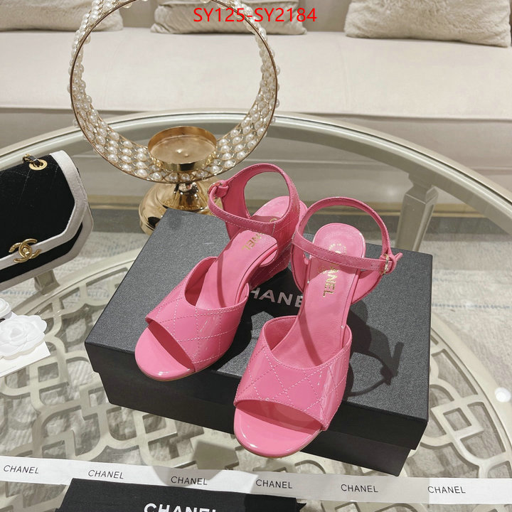 Women Shoes-Chanel replica us ID: SY2184 $: 125USD