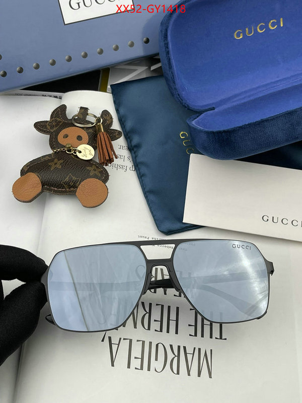 Glasses-Gucci,can you buy replica ID: GY1418,$: 52USD