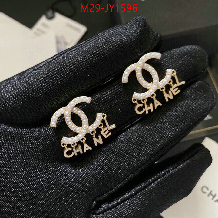 Jewelry-Chanel,fake cheap best online ID: JY1596,$: 29USD