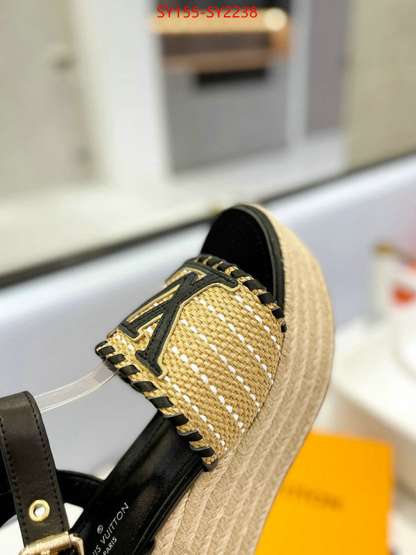 Women Shoes-LV luxury fashion replica designers ID: SY2238 $: 155USD