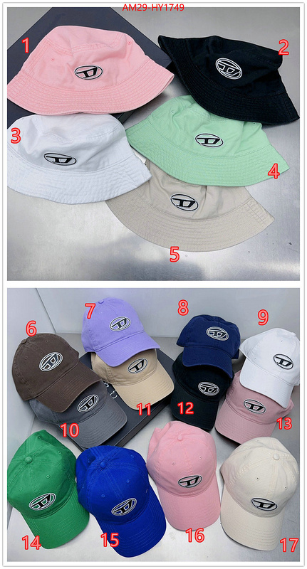 Cap(Hat)-Diesel good quality replica ID: HY1749 $: 29USD