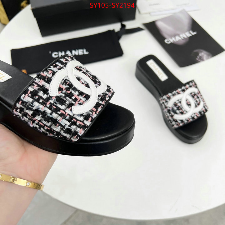 Women Shoes-Chanel 2023 replica wholesale cheap sales online ID: SY2194 $: 105USD