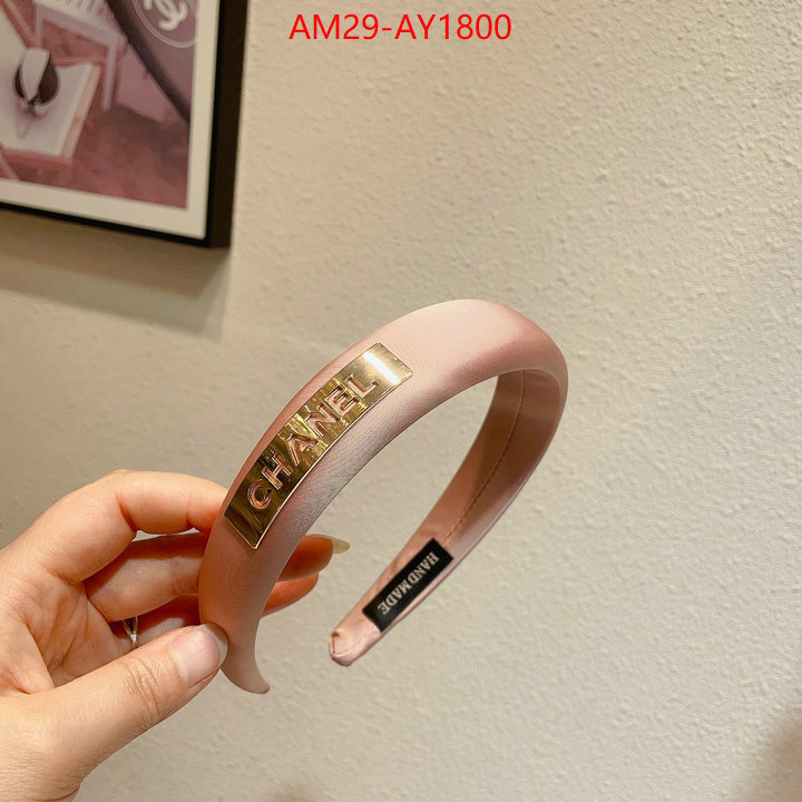 Hair band-Chanel the best ID: AY1800 $: 29USD