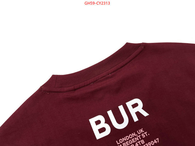 Clothing-Burberry designer fashion replica ID: CY2313 $: 59USD