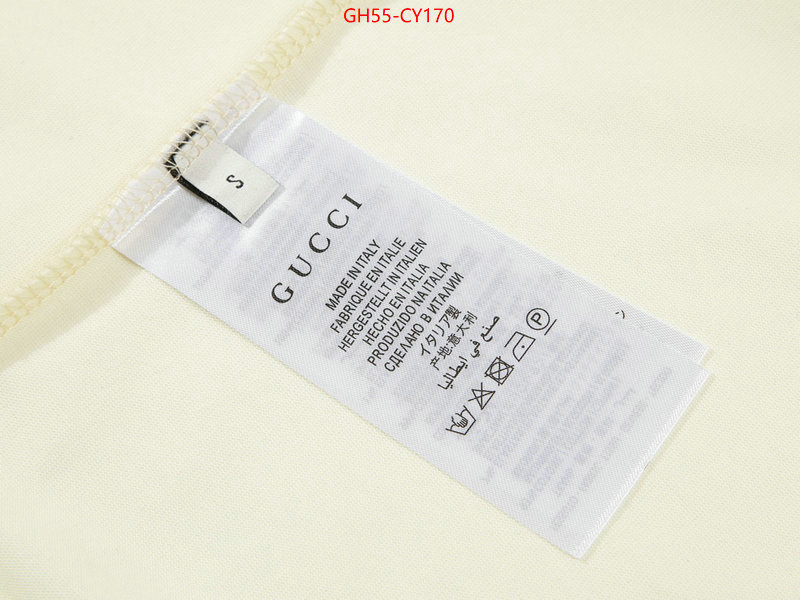 Clothing-Gucci,what best replica sellers ID: CY170,$: 55USD