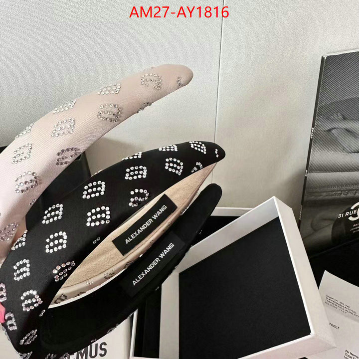 Hair band-Alexander Wang high quality perfect ID: AY1816 $: 27USD