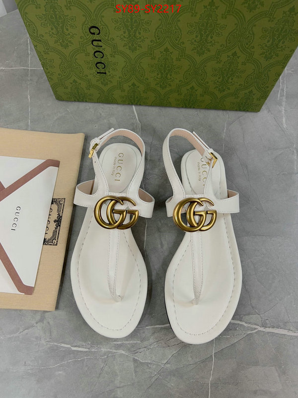 Women Shoes-Gucci designer replica ID: SY2217 $: 89USD