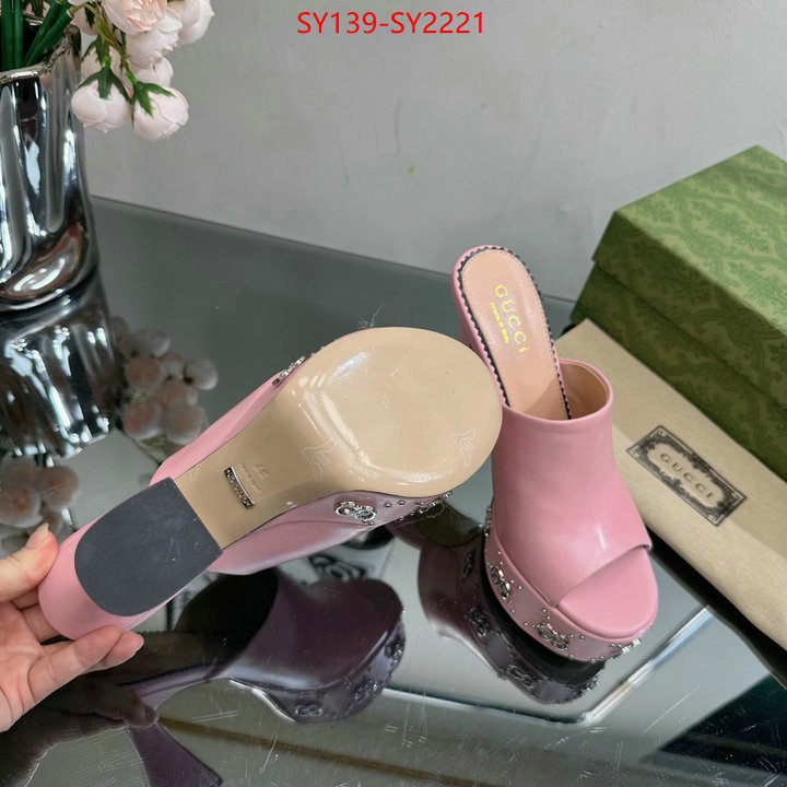 Women Shoes-Gucci shop ID: SY2221 $: 139USD