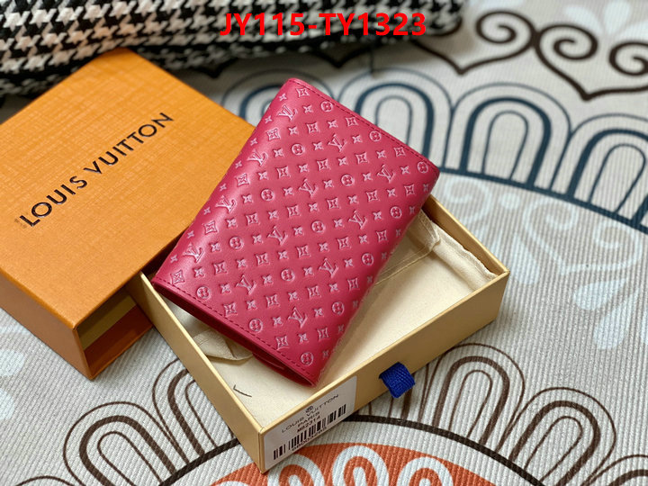 LV Bags(TOP)-Wallet,new designer replica ID: TY1323,$: 115USD