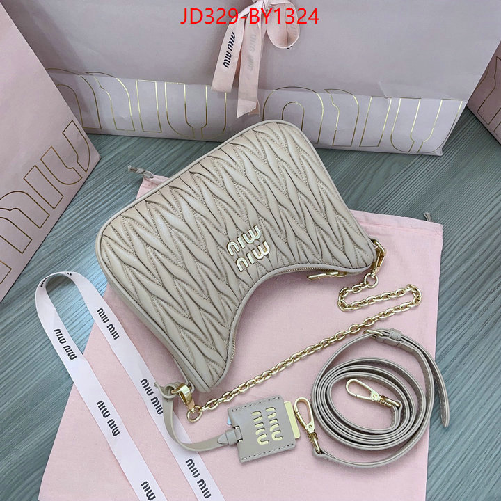 Miu Miu Bags(TOP)-Diagonal-,how to find replica shop ID: BY1324,$: 329USD