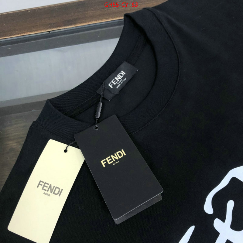 Clothing-Fendi,replica aaaaa designer ID: CY163,$: 55USD