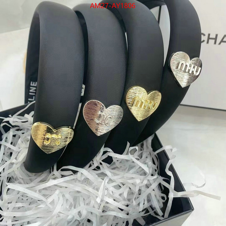Hair band-Chanel shop now ID: AY1806 $: 27USD