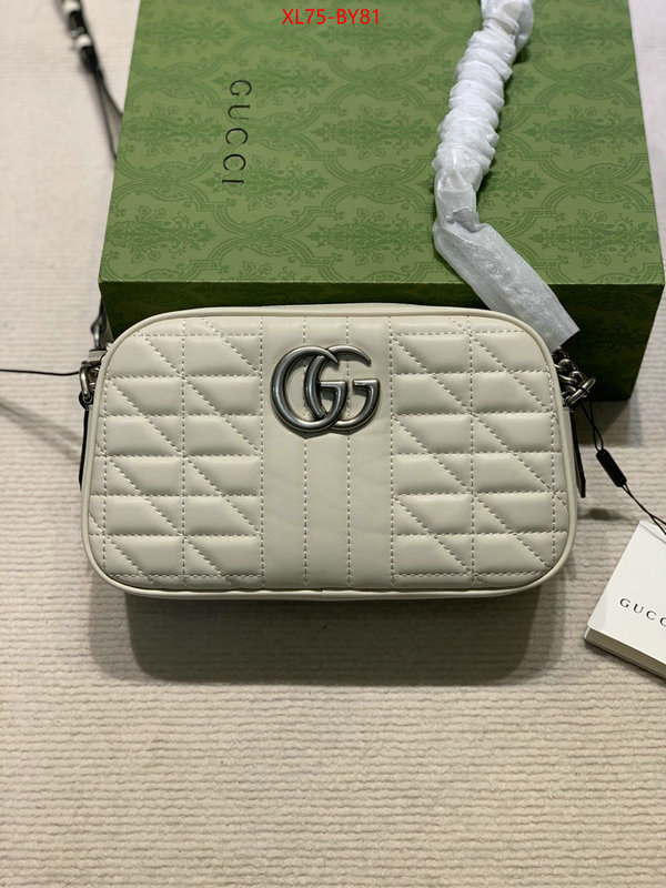 Gucci Bags(4A)-Marmont,aaaaa ID: BY81,$: 75USD