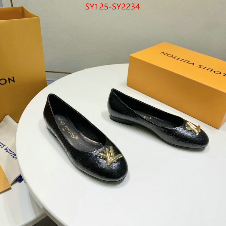 Women Shoes-LV the highest quality fake ID: SY2234 $: 125USD