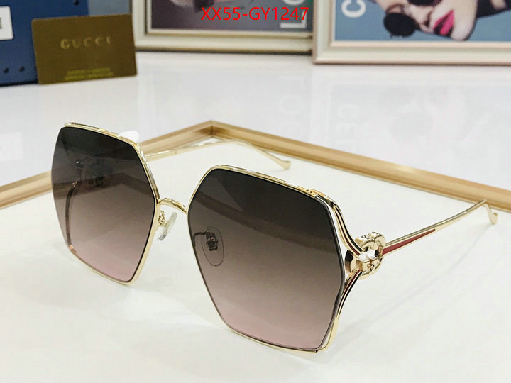 Glasses-Gucci,how to find replica shop ID: GY1247,$: 55USD