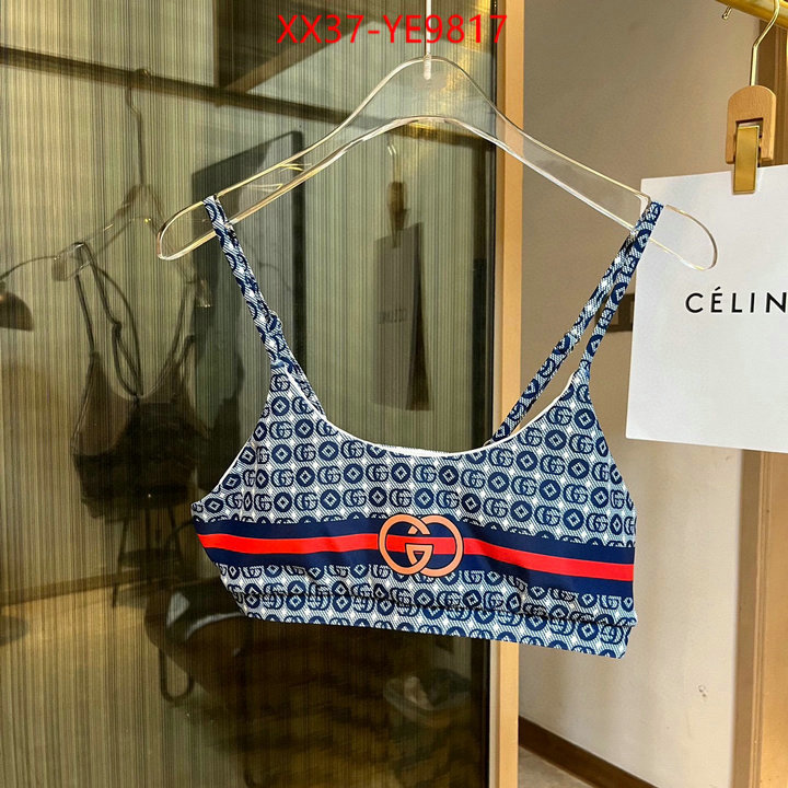 Swimsuit-GUCCI,replcia cheap from china ID: YE9817,$: 37USD