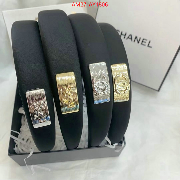 Hair band-Chanel shop now ID: AY1806 $: 27USD