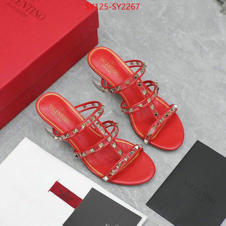 Women Shoes-Valentino replica 2023 perfect luxury ID: SY2267 $: 125USD