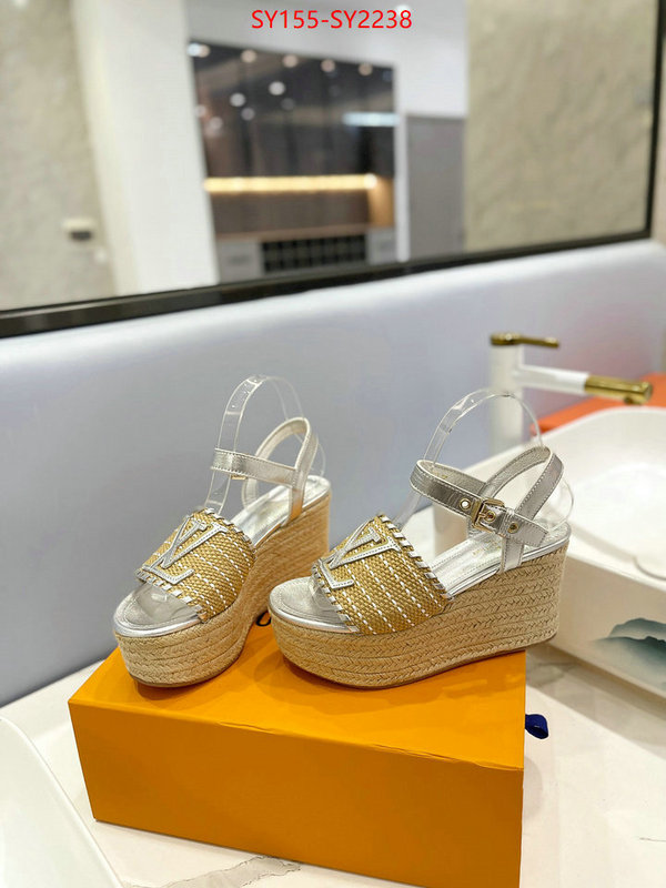 Women Shoes-LV luxury fashion replica designers ID: SY2238 $: 155USD