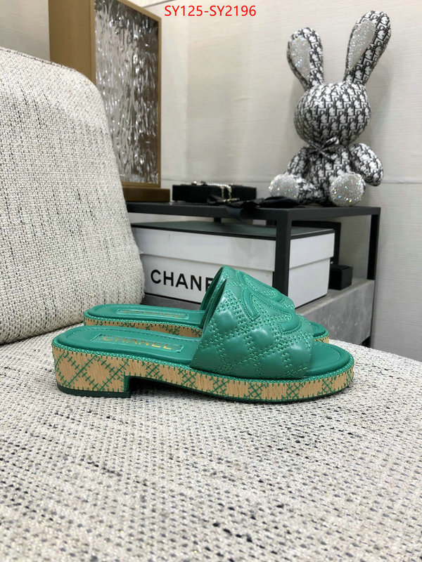 Women Shoes-Chanel where to find the best replicas ID: SY2196 $: 125USD