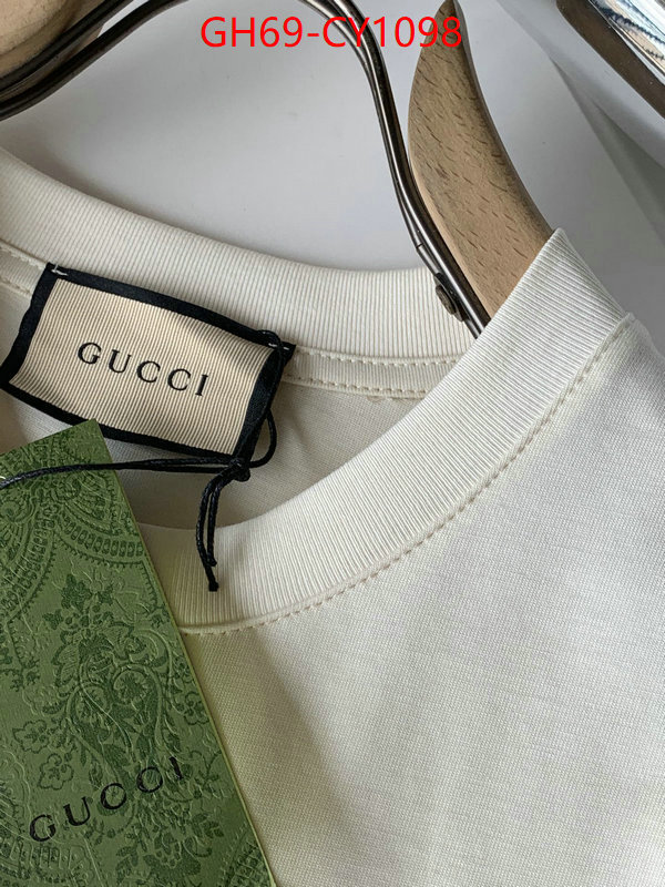 Clothing-Gucci,exclusive cheap ID: CY1098,$: 69USD