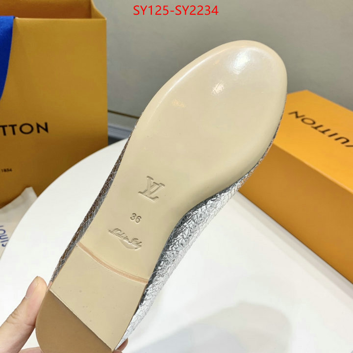 Women Shoes-LV the highest quality fake ID: SY2234 $: 125USD