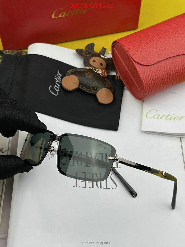 Glasses-Cartier,how to find designer replica ID: GY1383,$: 39USD