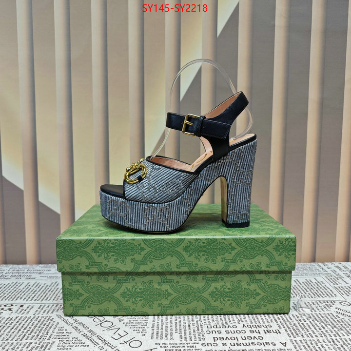 Women Shoes-Gucci buy 1:1 ID: SY2218 $: 145USD