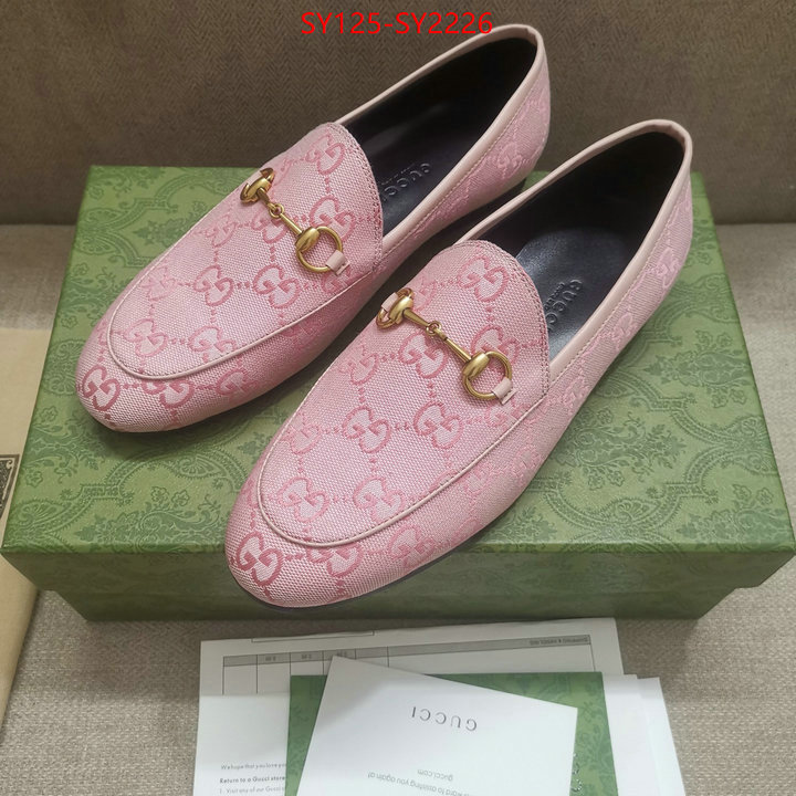 Women Shoes-Gucci where to buy the best replica ID: SY2226 $: 125USD