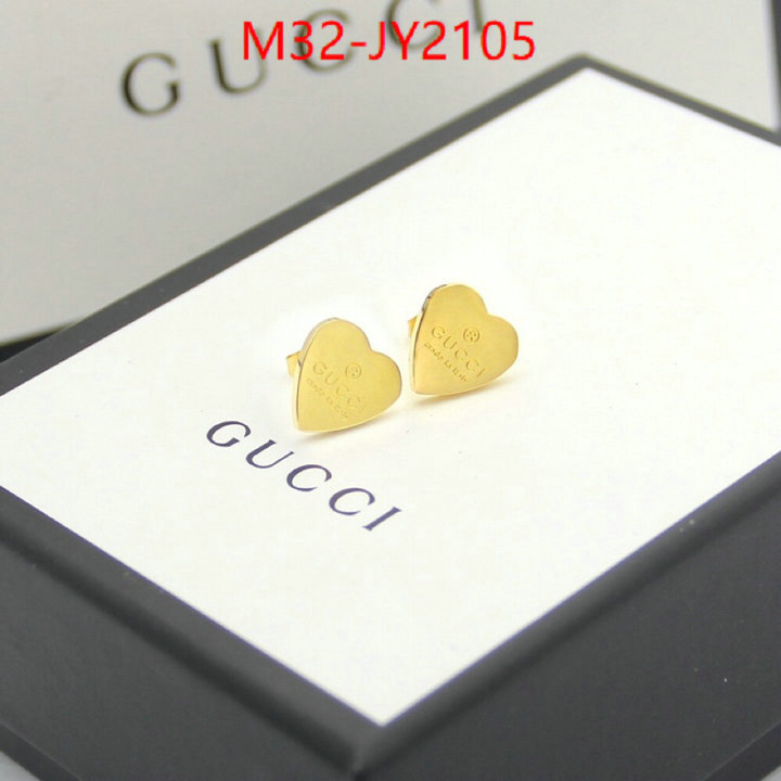 Jewelry-Gucci designer wholesale replica ID: JY2105 $: 32USD