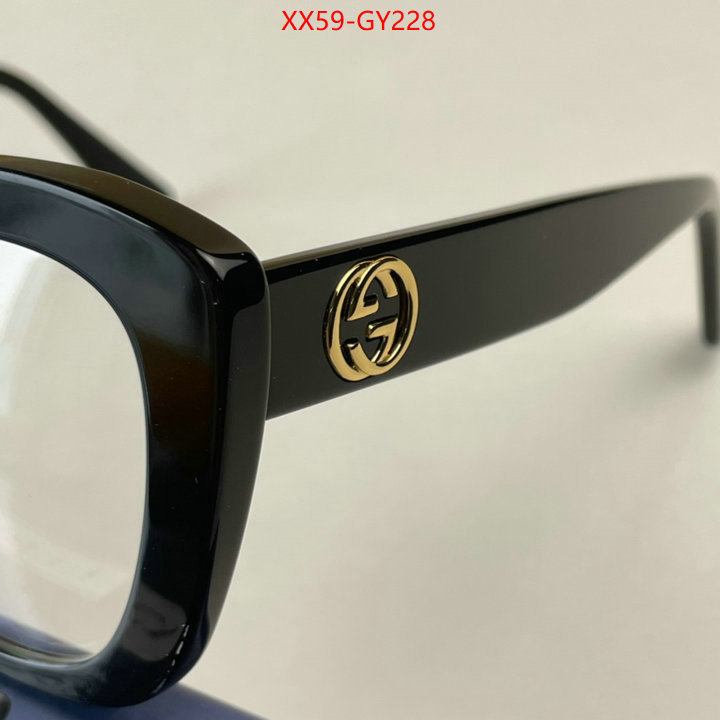 Glasses-Gucci,wholesale china ID: GY228,$: 59USD