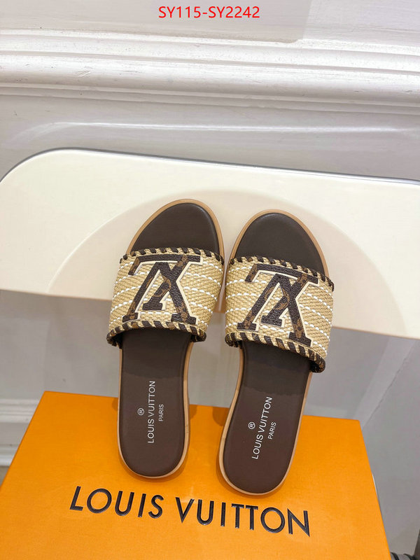 Women Shoes-LV best wholesale replica ID: SY2242 $: 115USD