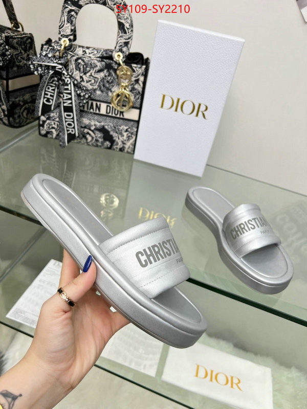 Women Shoes-Dior knockoff highest quality ID: SY2210 $: 109USD