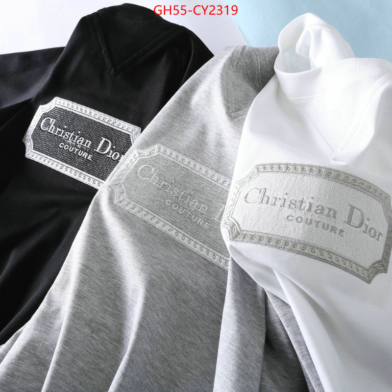 Clothing-Dior best website for replica ID: CY2319 $: 55USD