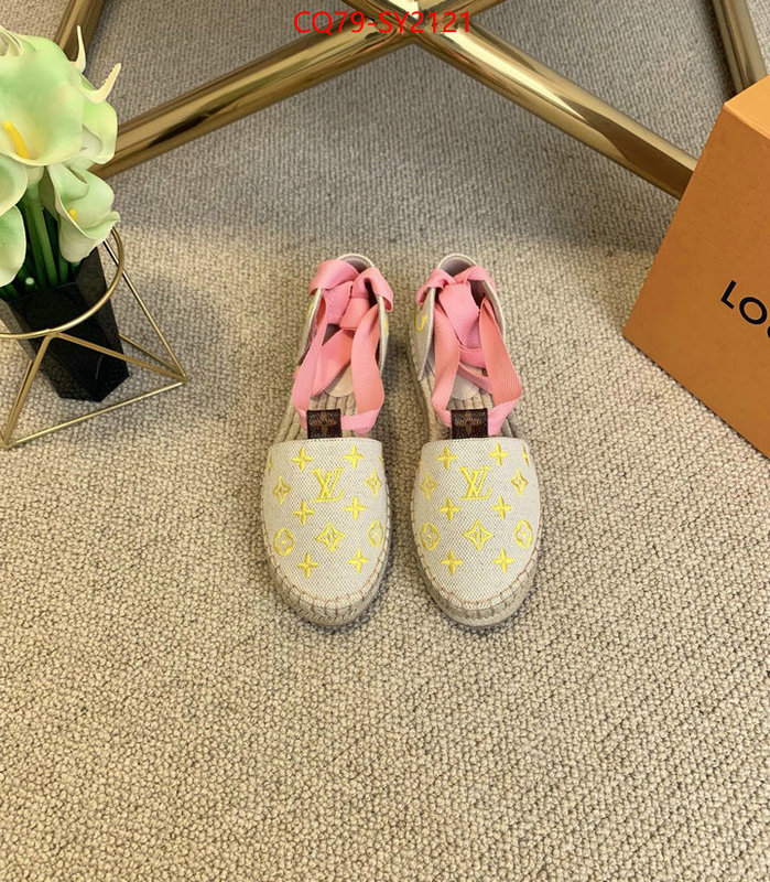 Women Shoes-LV top quality replica ID: SY2121 $: 79USD