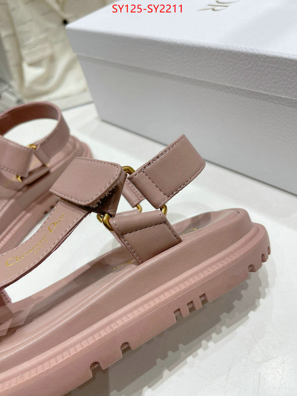 Women Shoes-Dior high quality ID: SY2211 $: 125USD