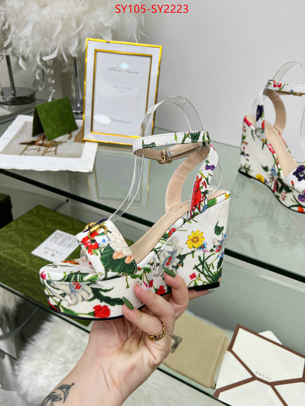 Women Shoes-Gucci where could you find a great quality designer ID: SY2223 $: 105USD