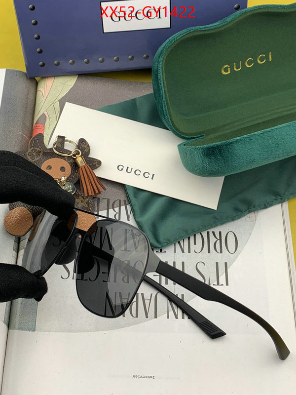 Glasses-Gucci,what best replica sellers ID: GY1422,$: 52USD